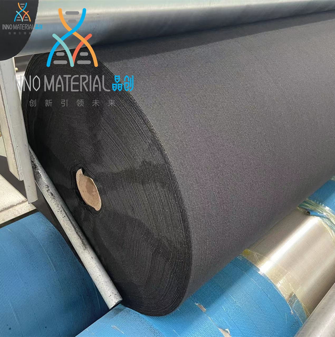 High Qualiy The World's First 6.5-meter-wide Polypropylene Filament Geotextile Non Woven with Red Mud Pile
