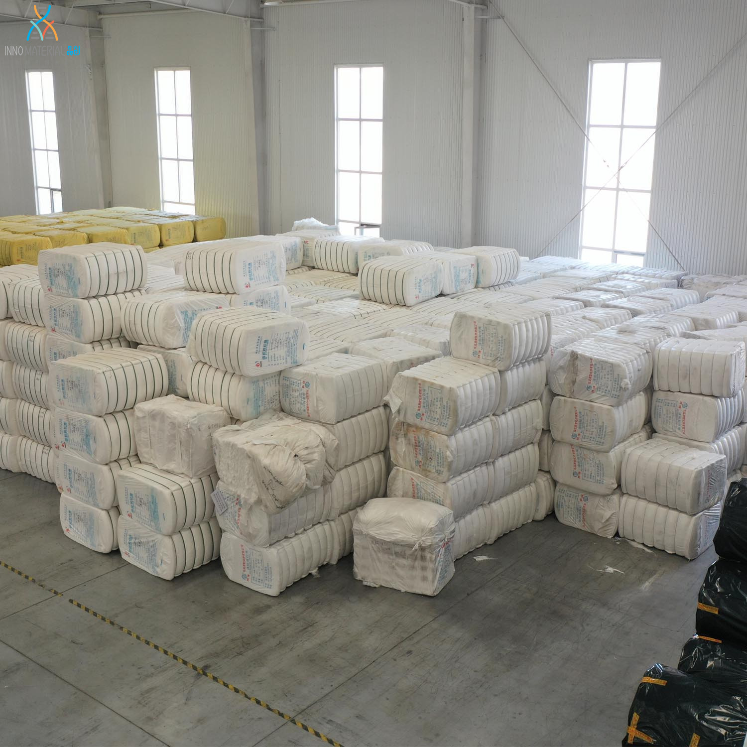 80g-1500g Polyester Staple Nonwoven Geotextile PET 