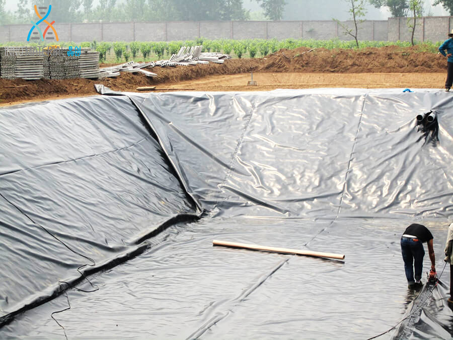 High Tearing Resistance HDPE Geomembrane for Landfill Project 