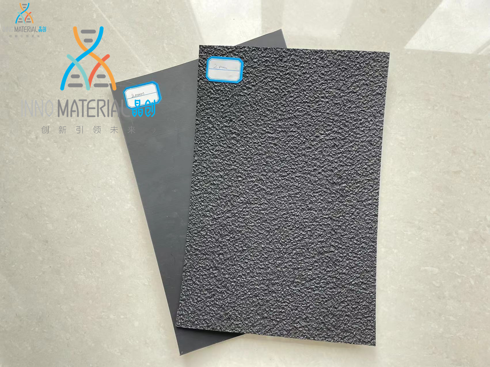 Textured High Density Low Price 0.3mm-2.5mm HDPE Geomembrane for Landfill Site