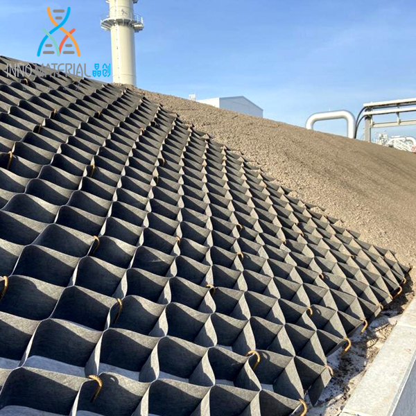 HDPE Geocell for slope protection Project