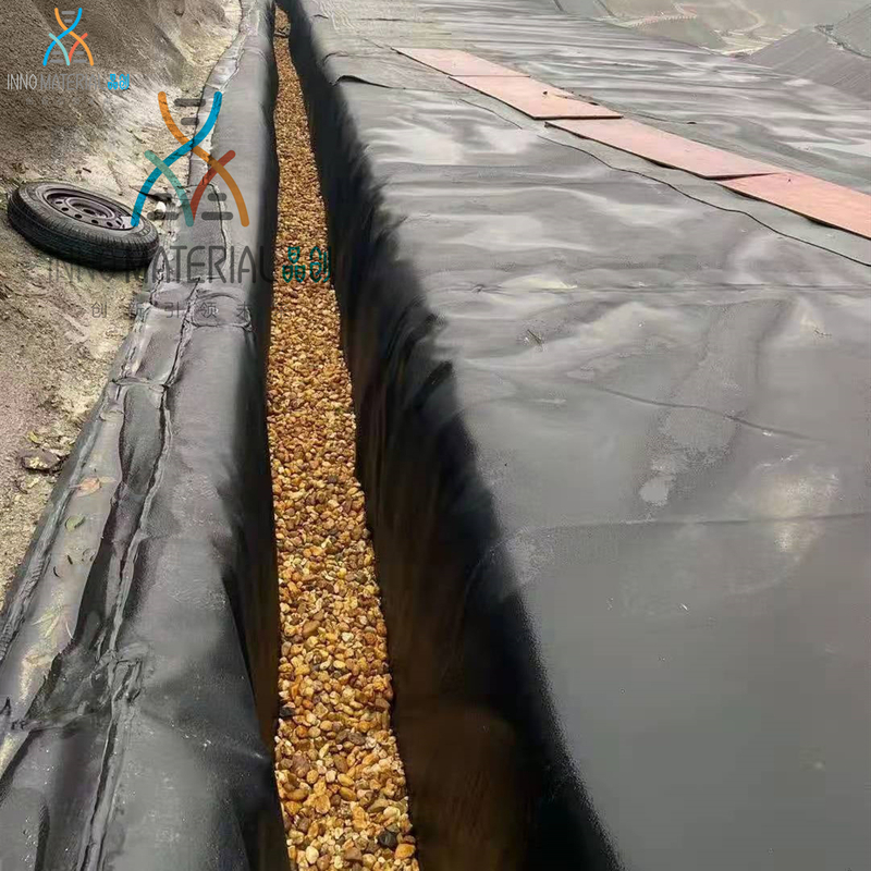 Composite Polyethylene Geomembrane for Reservoir