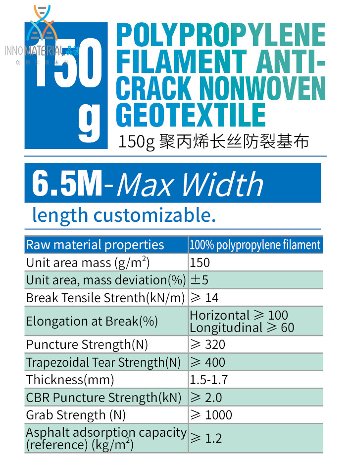 ANTI-CRACKING GEOTEXTILE
