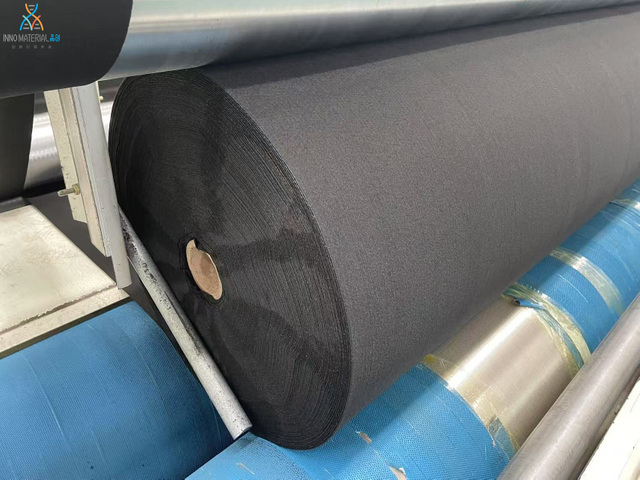  The World's First 6.5-meter-wide Black Color Polypropylene Filament Geotextile Non Woven Geotextile 