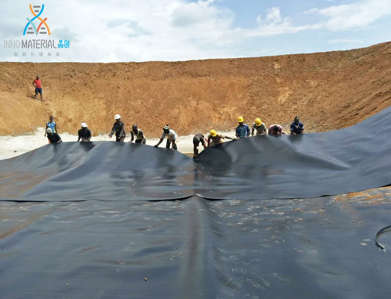 High Density Polyethylene Geomembrane for Mining