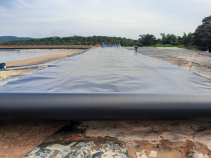 High Density High Tensile Strength Composite Geomembrane with One Cloth One Film